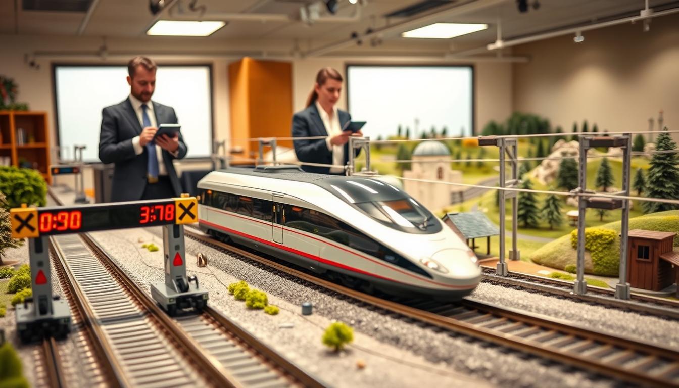 How to Measure Model Train Speed and Distance Using Timing Gates