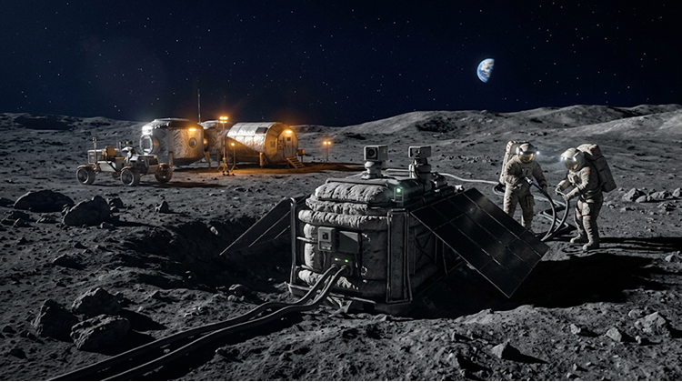 A Nuclear Reactor Could Help Power Future Moon Bases